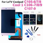 Для Cool1 Dual C106 C105 C107-6789 кодирующий преобразователь сенсорного экрана в сборе Замена для Letv Le LeEco Coolpad Cool 1 lcd