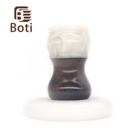 boti brush stump handle shaving brush handle white brown color wood resin mens beard tool daily beard products