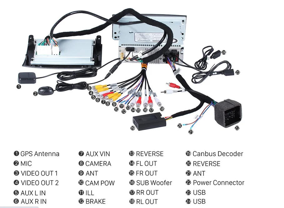 For Mitsubishi L200 PAJERO Sport 2008 2009-2016 Car Multimedia Player Recorder Stereo Android 10 Radio Audio GPS Navi Head Unit
