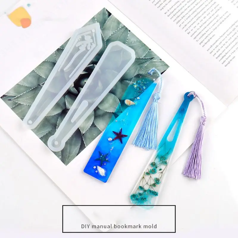 Самодельная маркерная Закладка форма зеркальная силиконовая формы для литья