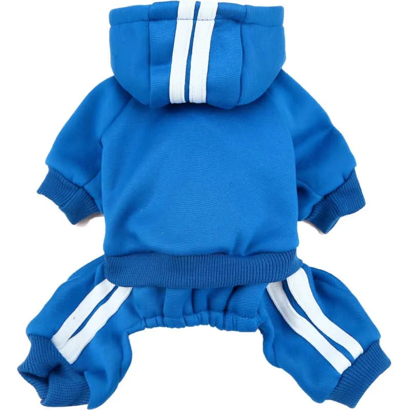 Одежда с принтом в виде собак Зимний комбинезон для животных собаки одежда малых