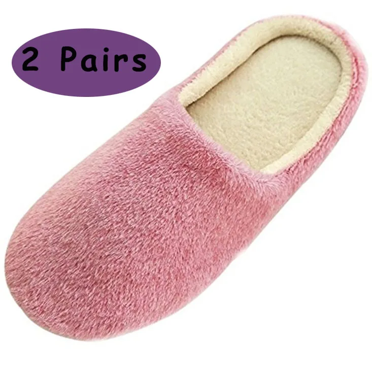 2 пары обуви женские домашние тапочки мужские на плоской подошве для отелей