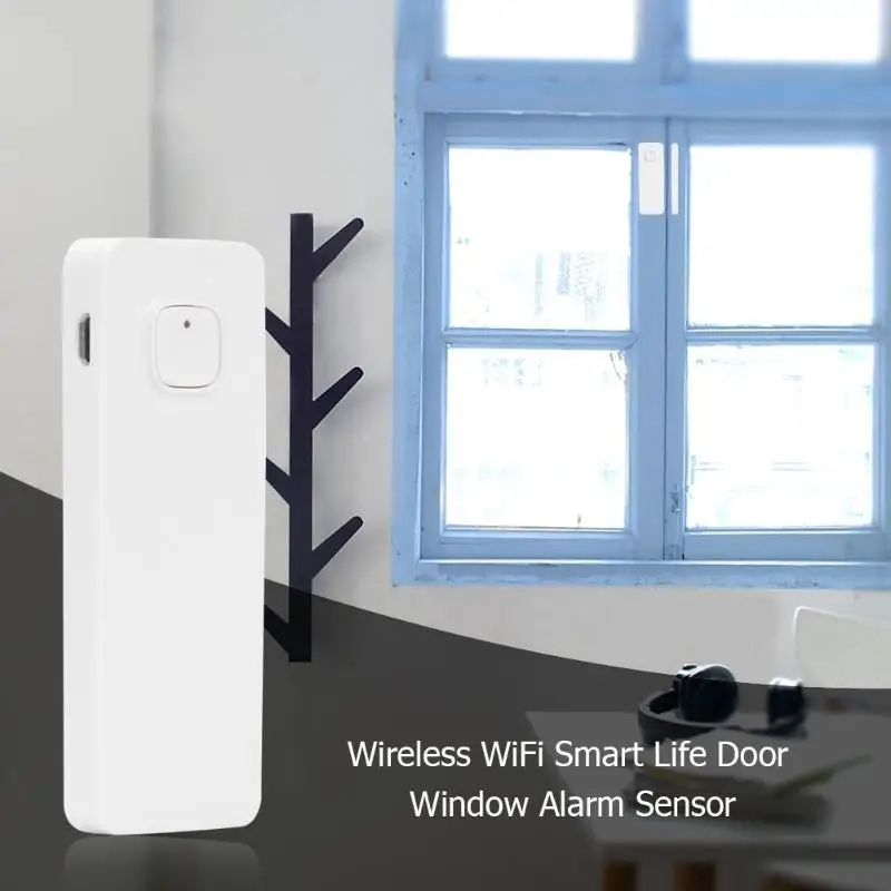 Новая Домашняя безопасность беспроводной WiFi умная жизнь дверная оконная сигнализация сенсор детектор Интеллектуальный поддержка Amazon Alexa Google Assistant