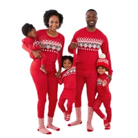 new year family christmas matching pajamas flower print family clothing set boys girls pajamas dad mom family sleepwear look