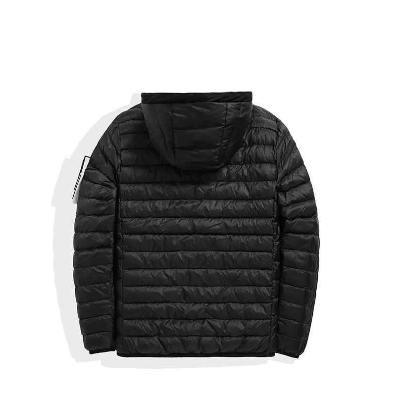 CPTOPSTONEY COMPANY Mens Jackets windbreaker Warm Hooded Casual Fashion Winter Jacket Down Jacket Thin hooded down jacket