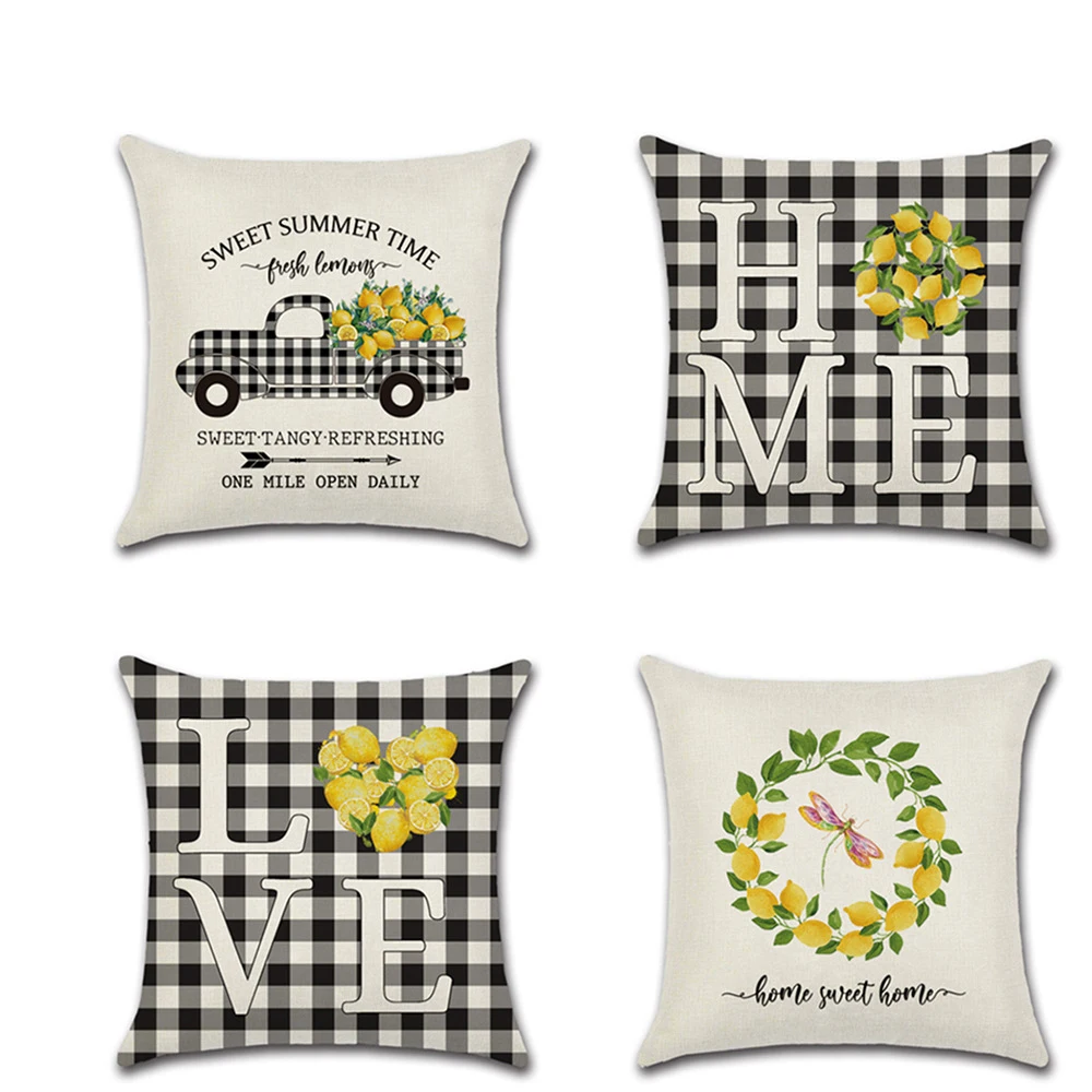 45*45 см новые творческие способности плед &quotЛимон&quot автомобильный распылитель