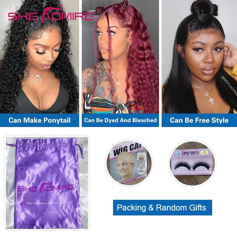 Парик с прозрачной застежкой на сетке парики из человеческих волос глубокой