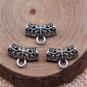 WYSIWYG 10 шт. 14x9 мм старинное серебро Цвет резьба дужки бусины для самостоятельного изготовления ювелирных изделий