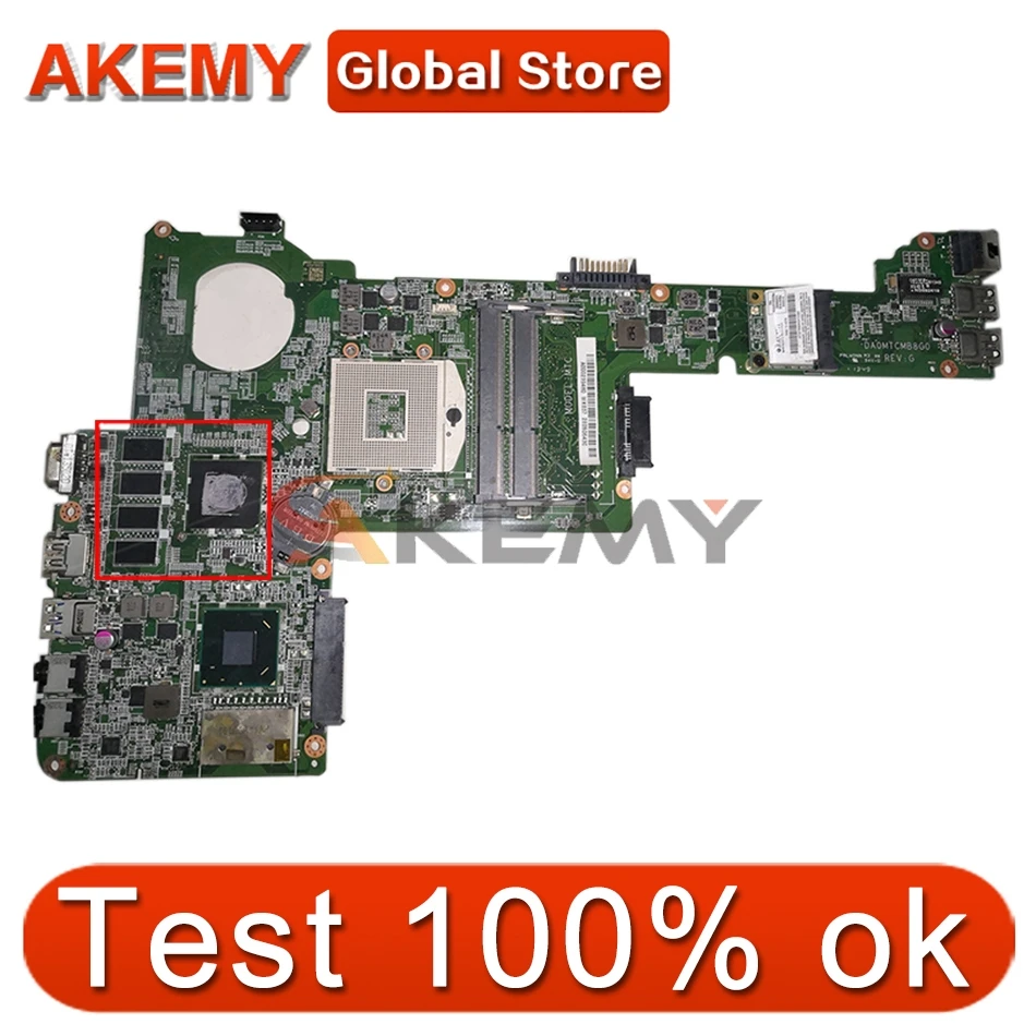 

AKEMY A000239480 For Toshiba Satellite C40 C40-A Notebook Mainboard DA0MTCMB8G0 N14M-GL-S-A2 SLJ8E DDR3 Laptop Motherboard