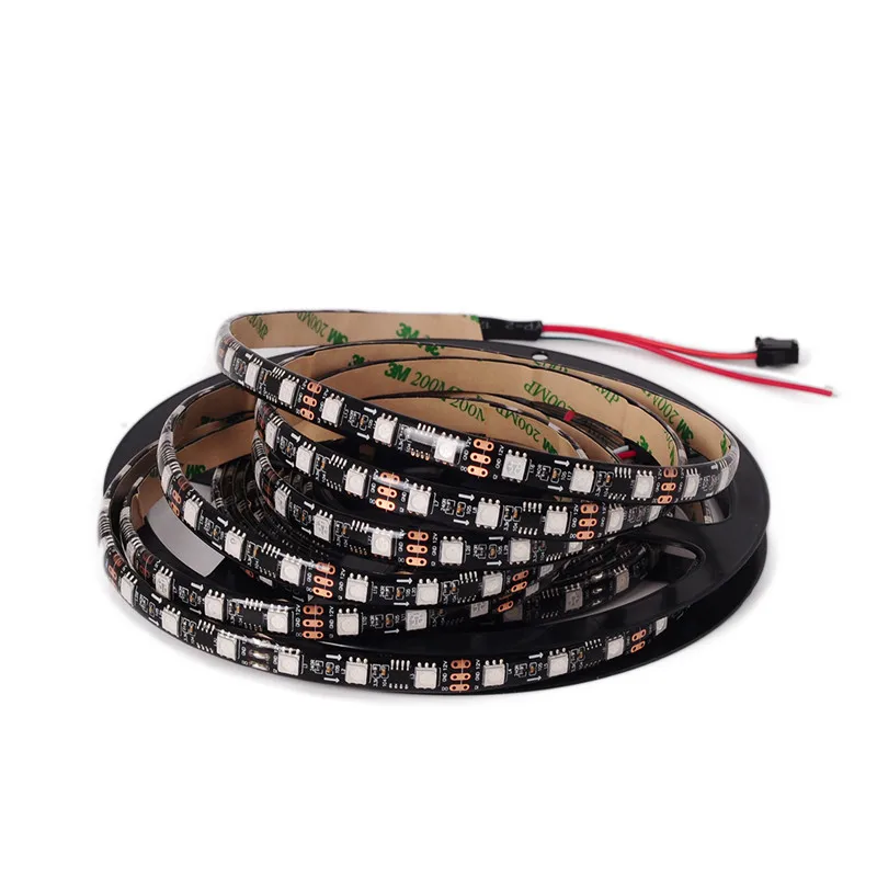 DC12V WS2811 5050 RGB адресуемых светодиодные полосы пикселей светильник полный Цвета