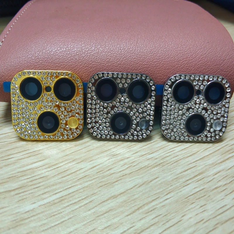 Чехол со стразами и бриллиантами для камеры iPhone X Xs Max XR сменный на 11 Pro защитный