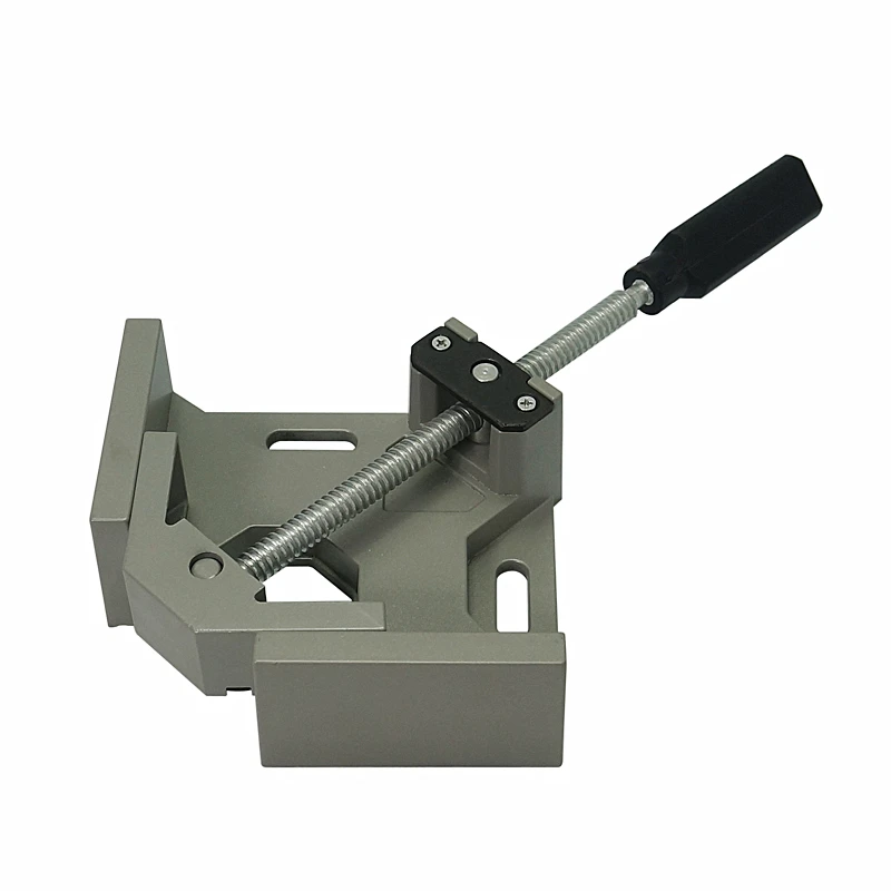 

Aluminum Single Handle 90 Degree Right Angle Clamp Woodworking Frame Clip Folder Tool
