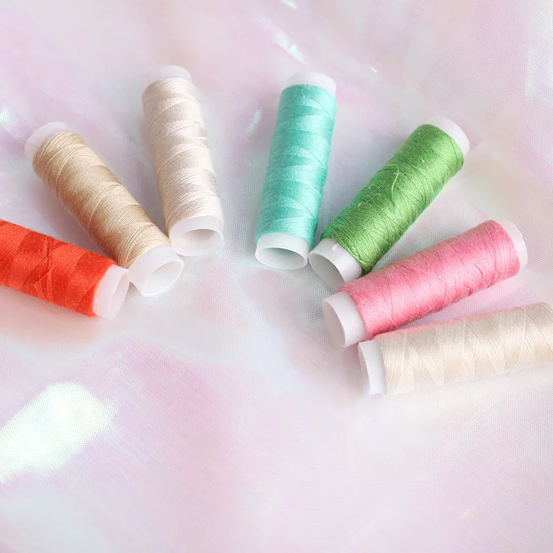 Швейная нить из полиэстера ручной работы 39 цветов 200 ярдов|Нитки для пряжи| |