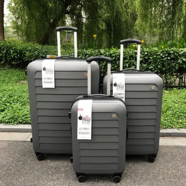 one set Travel tale женские расширить kofferset жесткий Дорожный чемодан из АБС мужская сумка для багажа 3 предмета в комплекте - Цвет: one set