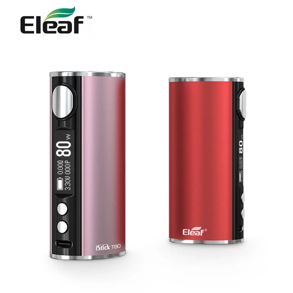 Оригинальный мод Eleaf iStick T80 80 Вт с аккумулятором 3000 мА/ч и зарядным портом Type-C