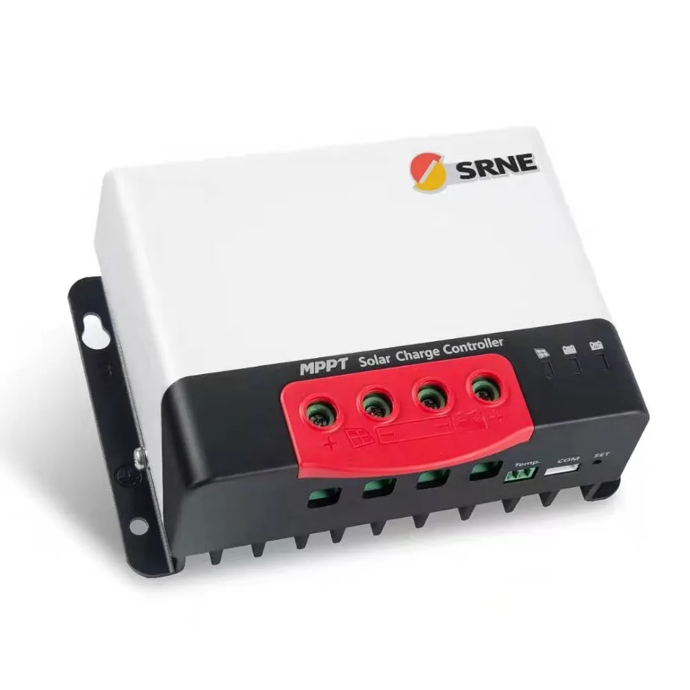 30A SRNE MPPT Контроллер заряда MC2430N10 12 В 24 В для солнечной домашней системы с функцией bluetooth
