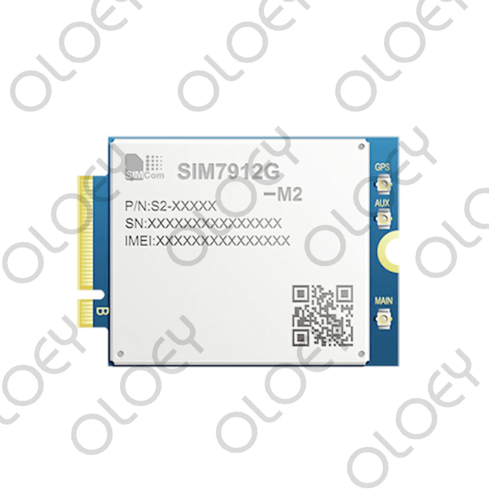 SIMCOM SIM7912G-M2 CAT12 M.2 4G LTE 600M SIM7912G модуль совместимый с модулями серии SIM7500/SIM7600/SIM7912 |