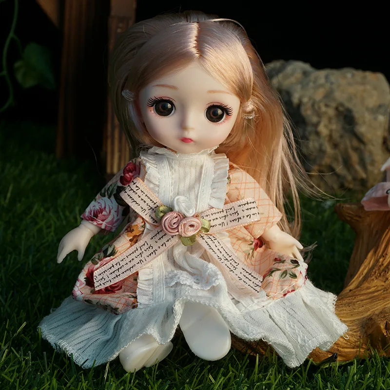 Reborn 13 подвижных шарнирных кукол 16 см сюрприз кукла Blyth куклы игрушки детская BJD