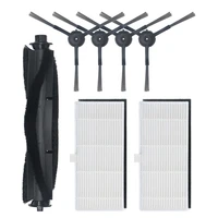 hot 5pcs replaceble roll brush filter side brushes accessories set parts for s9 vacuum cleaner sweeper replace for home