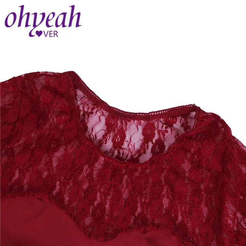 Женский комбинезон с длинным рукавом Ohyeahlover черный большого размера RM80372 |