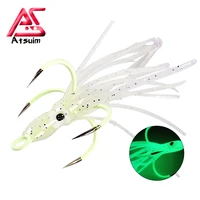 10pcsset luminous four claw fishing hook four claw hooks and four anchor hooks with two types of luminous octopus baits