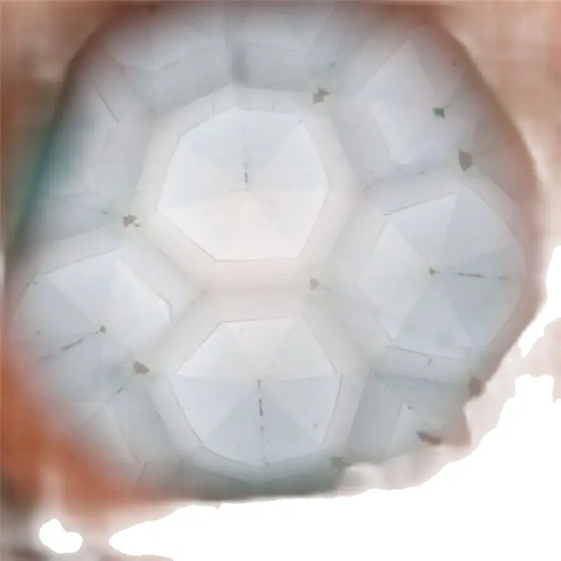 Древний ручной медные инкрустированные Бирюзовый бисер Калейдоскоп Коллекция