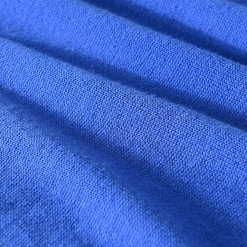 Новое поступление зимний и осенний свитер мужской хлопковый однотонный синий с