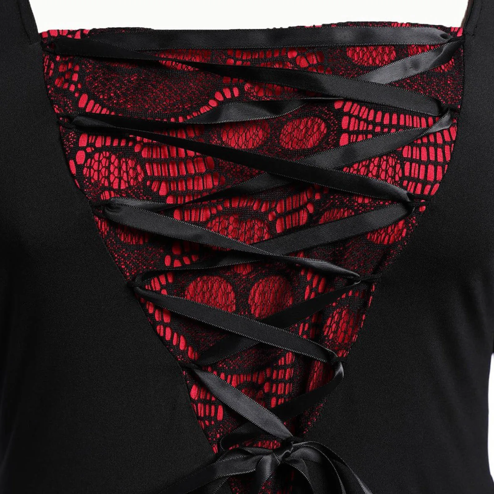 Модный костюм ведьмы для косплея на Хэллоуин женское платье с черепом костюмы