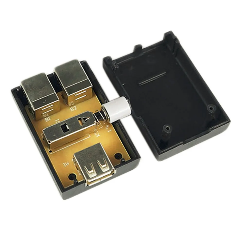 

Hot High Quality New USB Sharing Share Switch Box Hub 2 Ports PC Computer Scanner Printer Manual Hot Promotion Wholesale