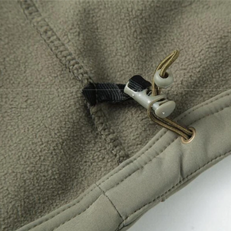 

Winter Mens Jackets Fleece Safari Military Waterproof SoftShell Hunting Man Windbreaker Rain Camping Tactical Coat Men A272