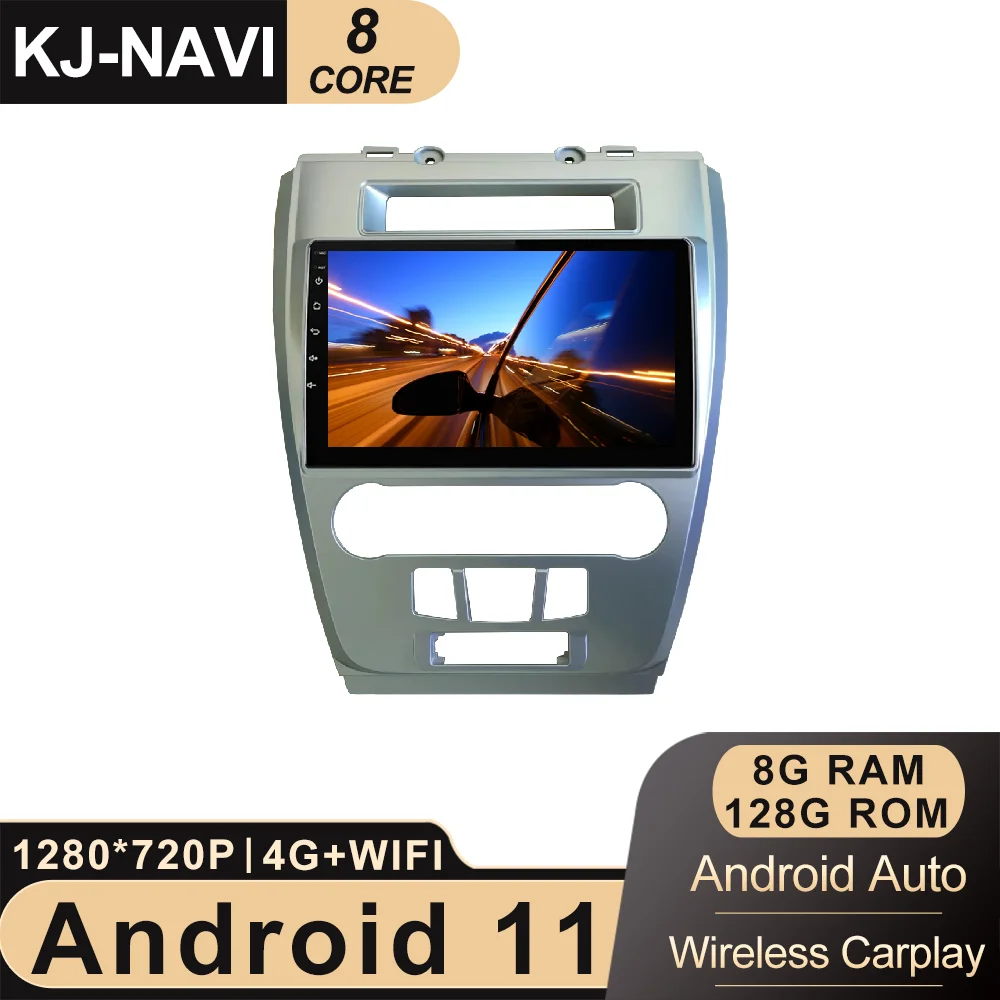 

10,1 ''Android 11 для Ford Mondeo 2009-2012 автомобильное радио стерео плеер навигация Видео Мультимедиа беспроводное Carplay Android авто