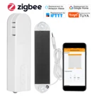 Солнечный двигатель Tuya Smart ZigBee электрический занавес мотор рулонные шторы работает с AlexaGoogle Home приложение Smart life