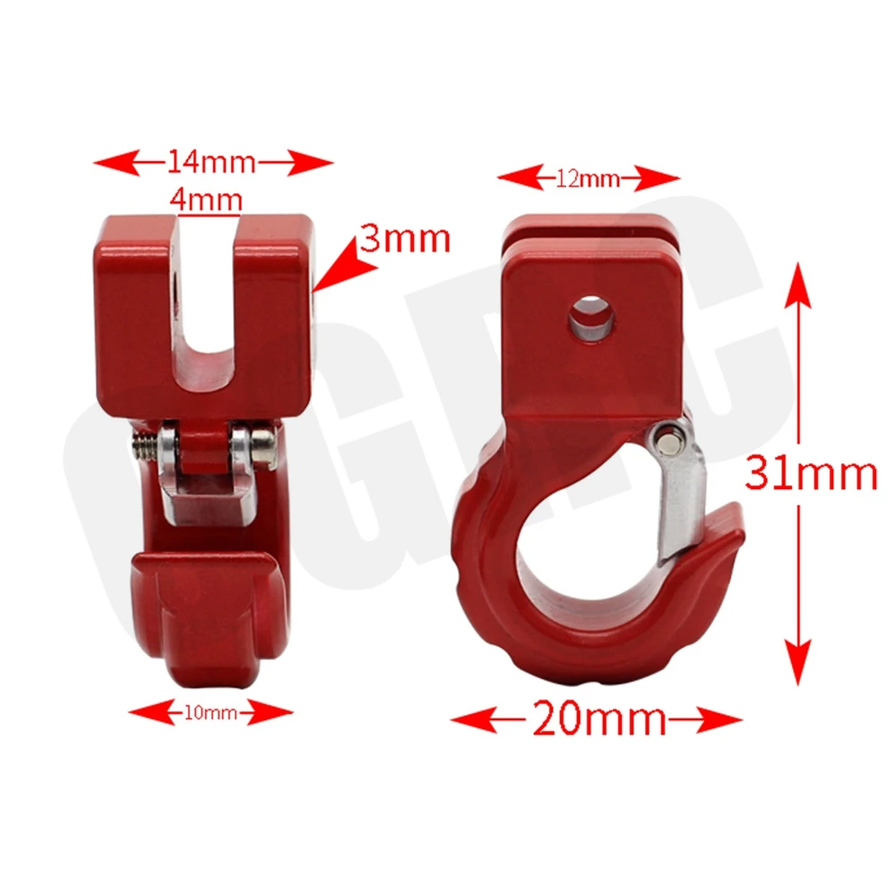 Металлический гигантский тяжелый прицеп с ЧПУ модель украшения 1/10 RC Гусеничный