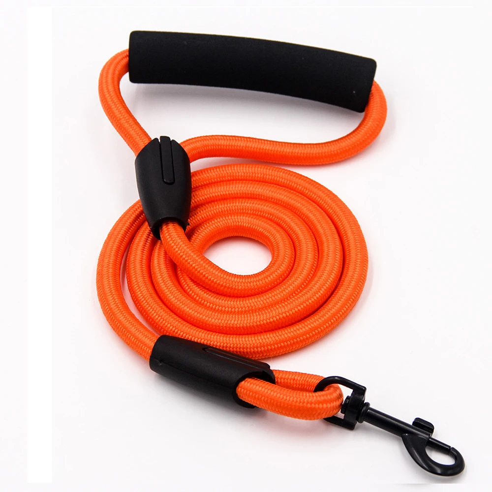 7 Colors 3 Sizes Dog Leash Running Walk Train For Large Small Cat Pets Leashes Dogs Rope Nylon Tenacity | Дом и сад
