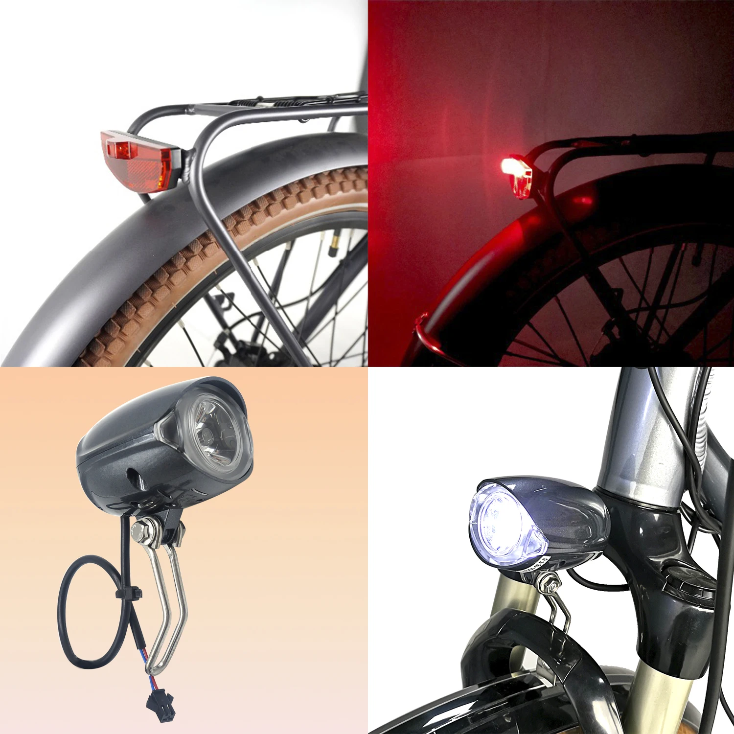 

TSDZ 2 New Speed Sensor Y Splitter Head Light Tail Light 6V Lamp Electric Bicycle Part Speed Sensor for TSDZ 2 Mid Motor