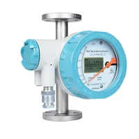 triclamp sanitary rotameter modbus rs485 variable area flow meter for gas nitrogen rotameter