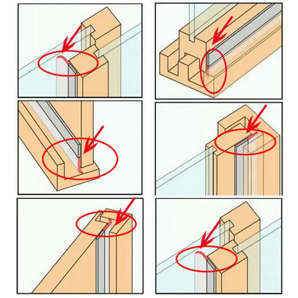 

45mm Durable Foam Draught Excluder Self Adhesive Seal Strip Door / Window