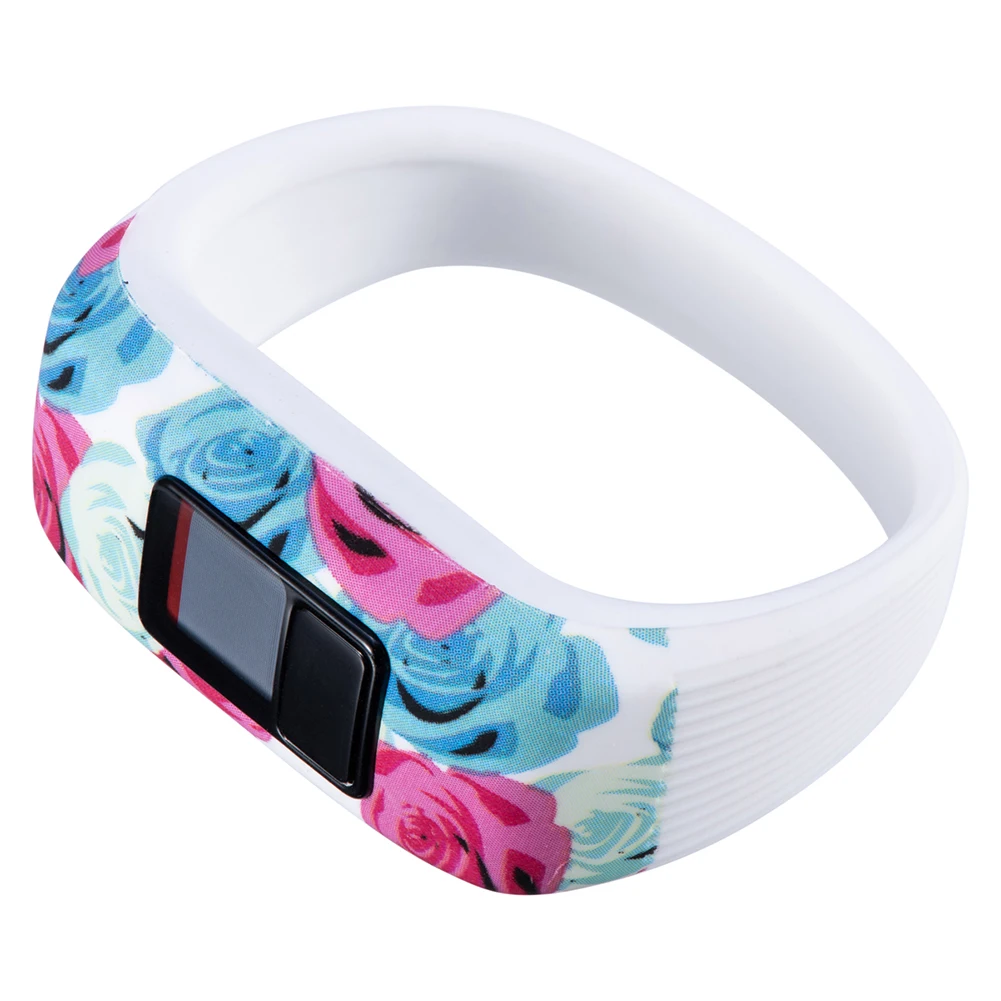 9 цветов мягкий браслет на запястье ремешок держатель для Garmin VivoFit JR JR2 Vivofit