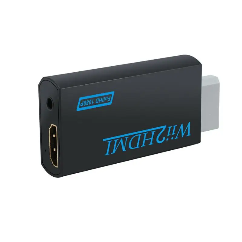 

Wii To HDMI Adapter Converter Stick 1080p Full HD TV Audio 3.5 Mm Adapter Cable No Transmission Loss Audio Video Cables Parts