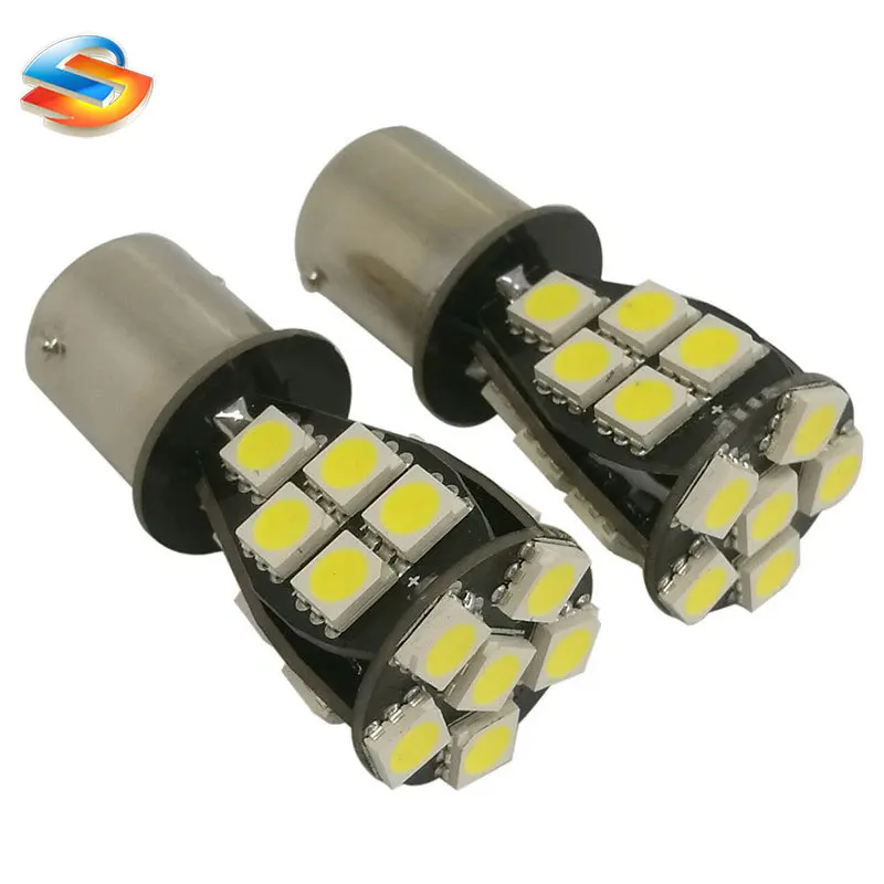 2 шт. светодиодные лампы BA15s 7507 581 5050 21SMD|light turn signal|light turnlight tail |