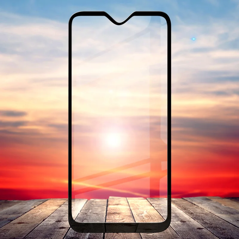 2 uds vidrio templado para Vivo Y19 Protector de pantalla Vivo Z5i/U3 vidrio de cubierta completa para Vivo Y19 3D pel&iacute;cula de borde curvado HATOLY 6,53"-3