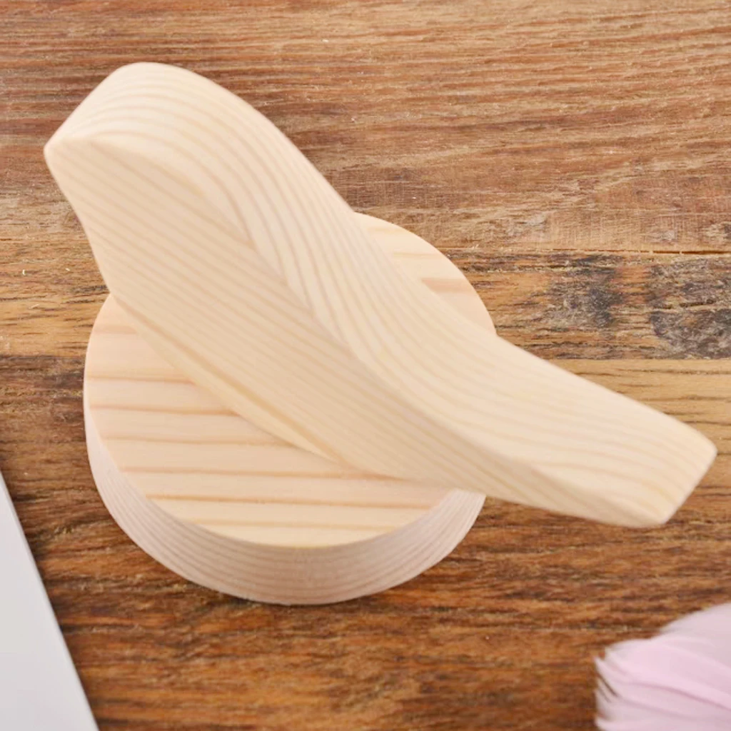 Деревянная вешалка для солнцезащитных очков в форме птицы стойка держатель