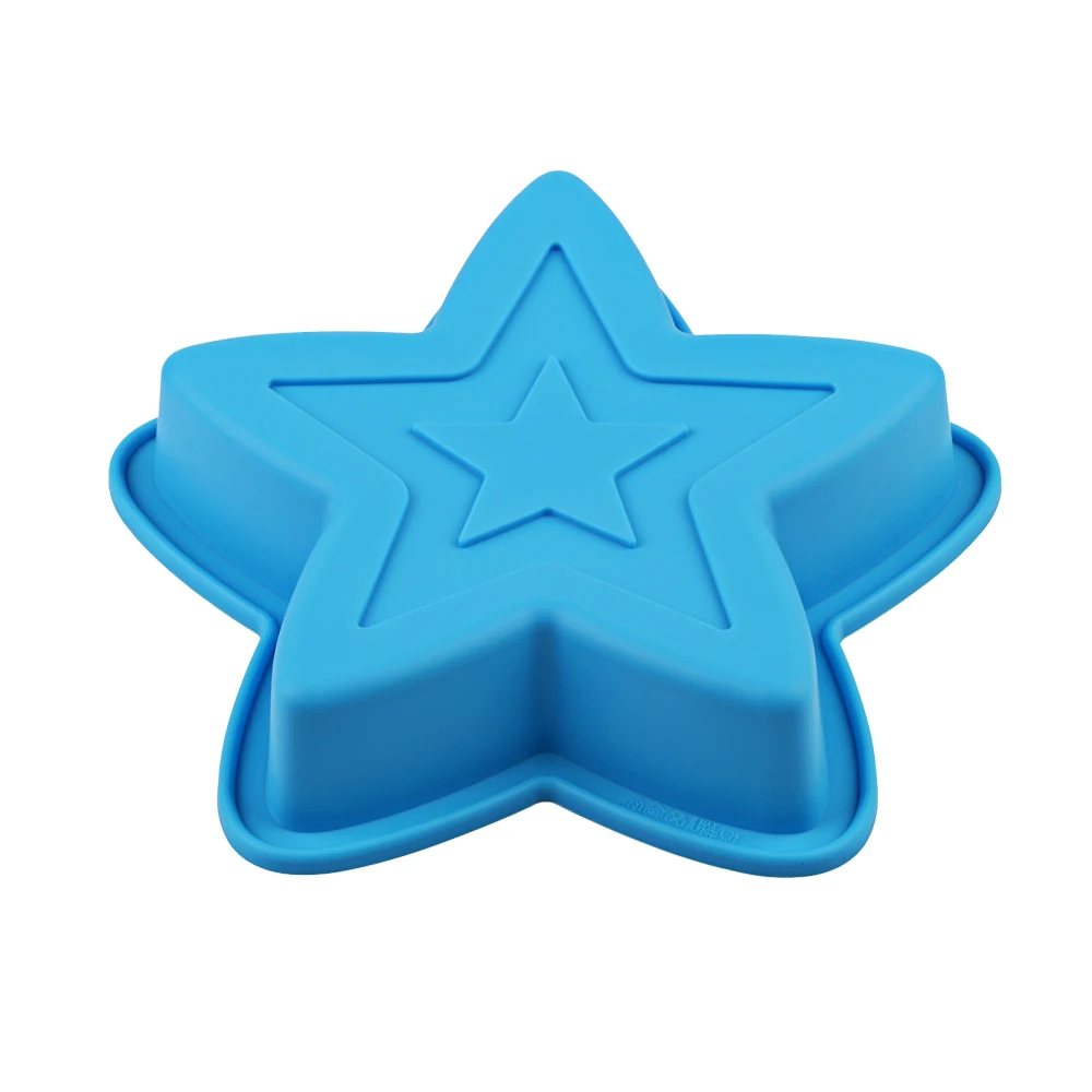 Силиконовая форма для выпечки пятиконечная звезда торта инструменты в духовке