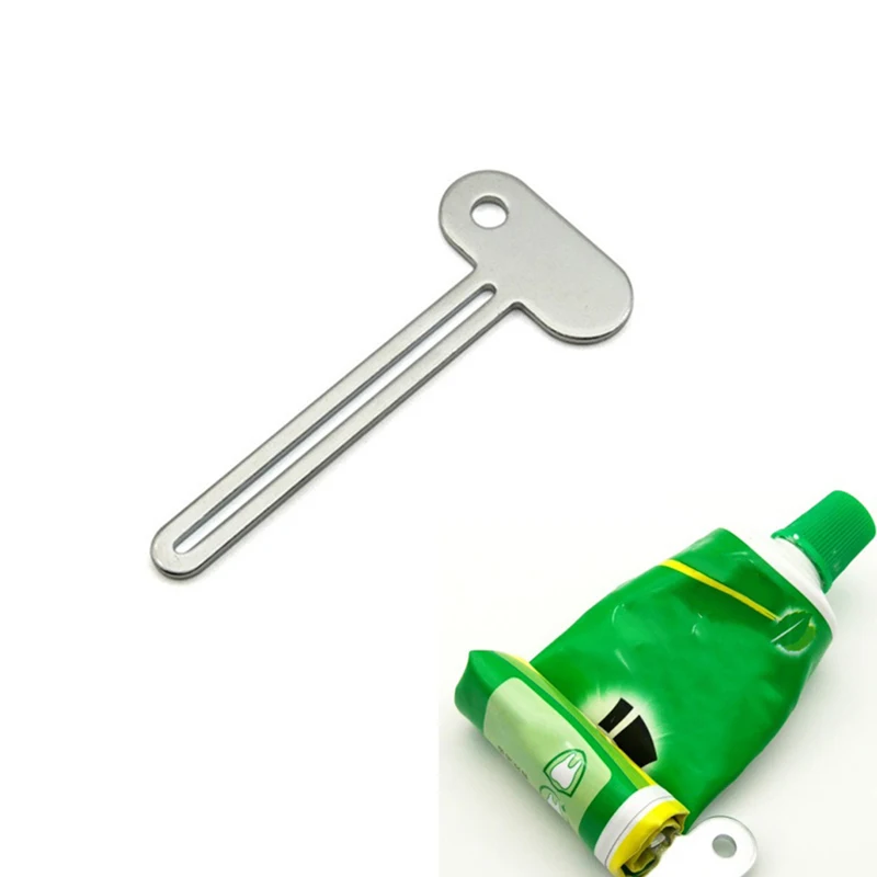 

1PC Toothpaste Squeezer Tool Cream Tube Squeezing Dispenser Money Saving Stainless Steel Bathroom Tools