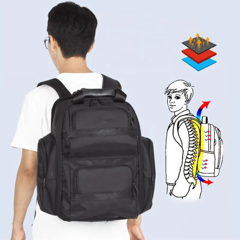 

Shoulder Kit Backpack Multifunction Tool Bag Electrician Repair Tool Storage Bag Handbag Kit Wear-resistant Thick Oxford Bag