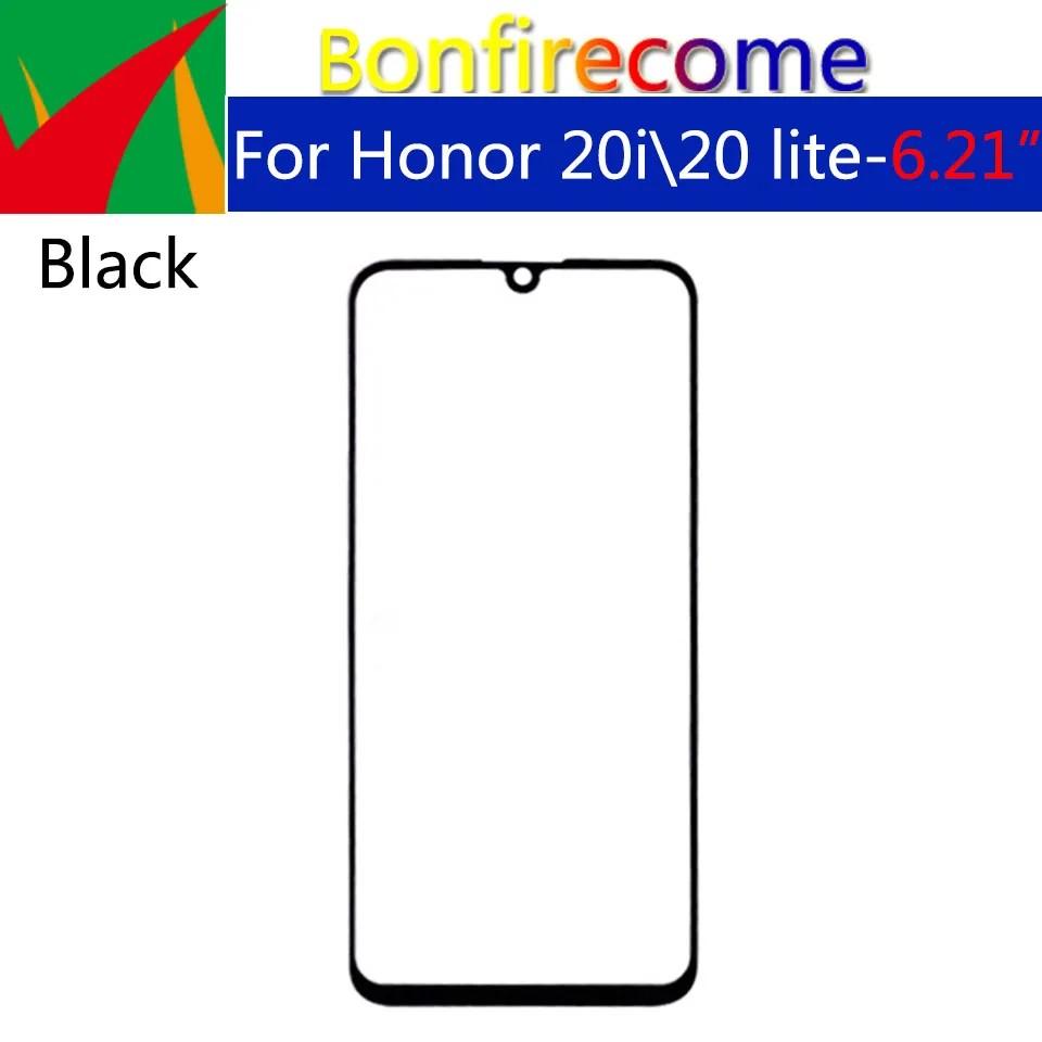 

10Pcs\lot For Huawei Honor 20i HRY-TL00T Front Touch Screen Glass Outer Lens For Honor 20 Lite HRY-LX1T LCD Glass Replacement