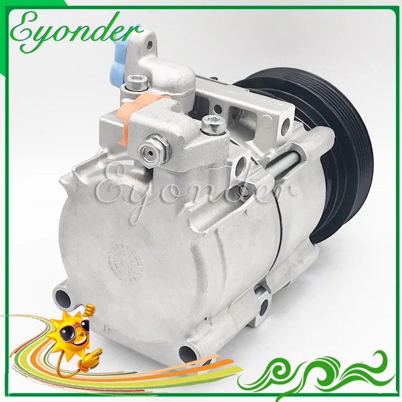 A/C AC компрессор охлаждения системы кондиционирования насос PV6 для Hyundai SONATA Mk 3 EF 2 5 4