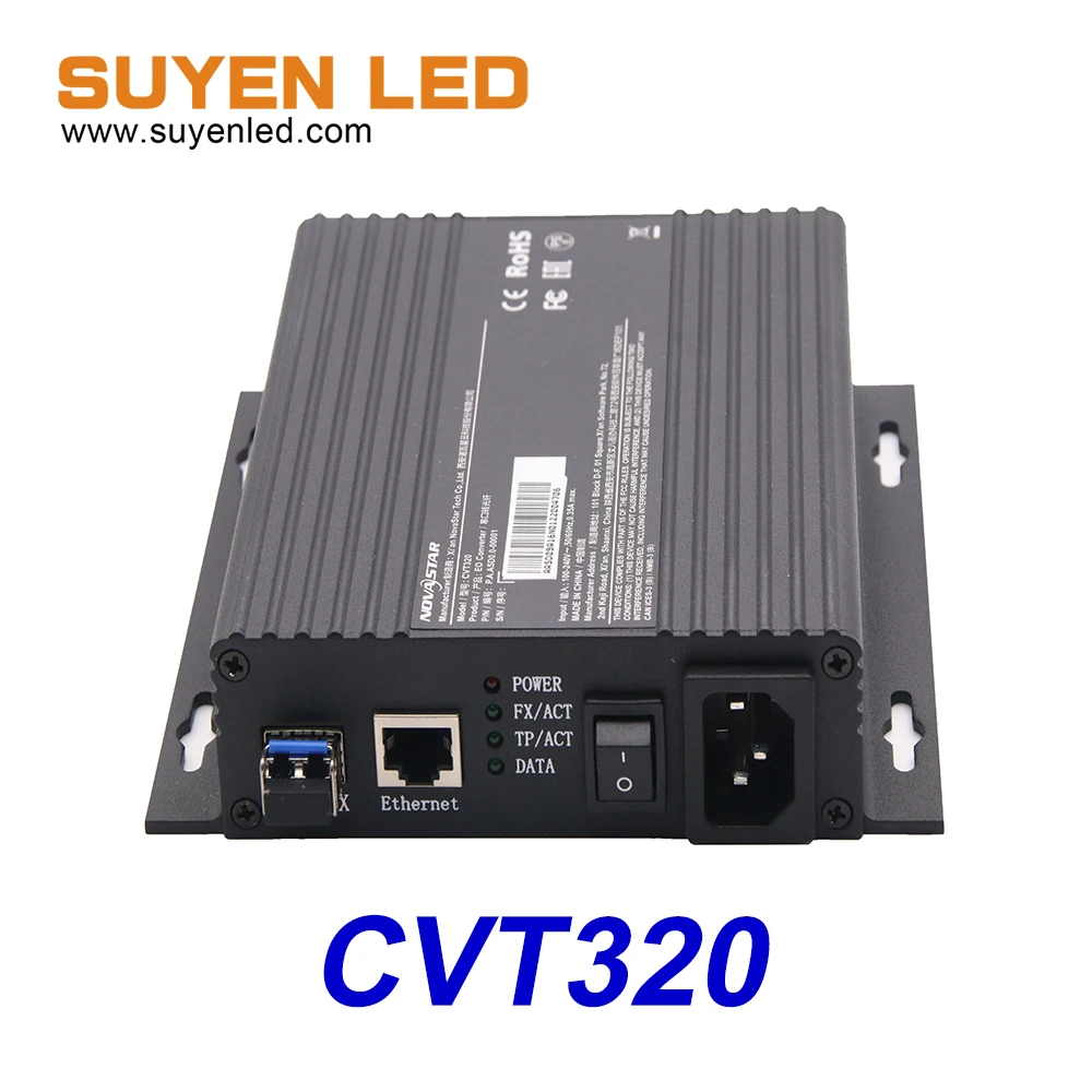 

Best Price NovaStar LED Screen Fiber Optical Media Converter CVT320