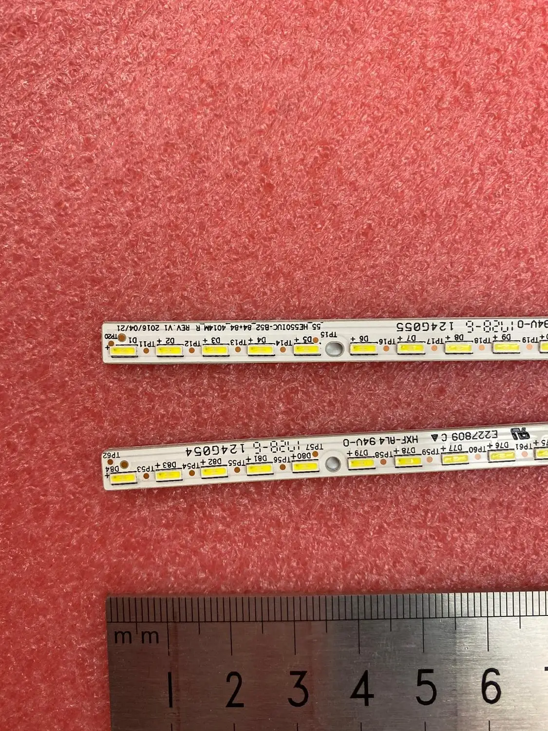 Новинка 10 шт./лот 84 светодиода 598 мм Светодиодная лента для подсветки LED55M5600UC hisense_55