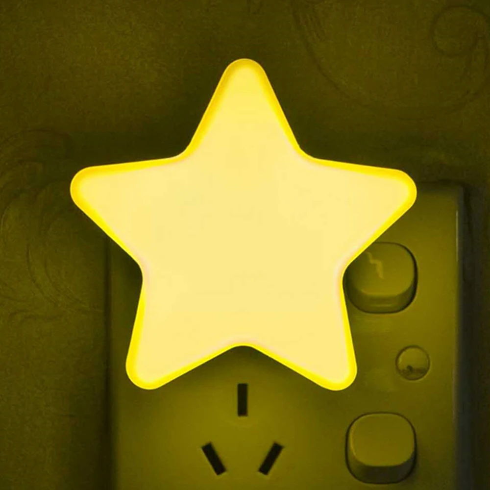 Креативный светодиодный Светильник ночник с датчиком управления лампа